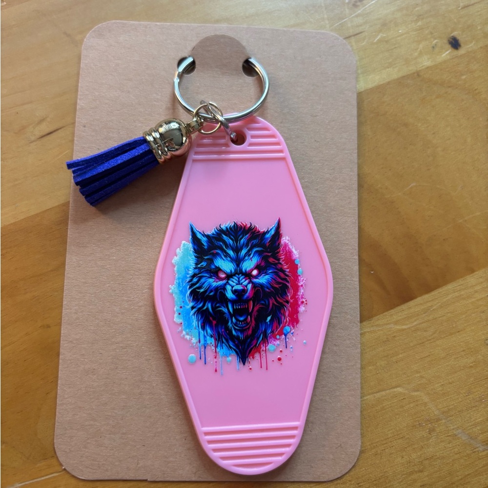 Werewolf key chain handcrafted by me - Picture 1 of 1
